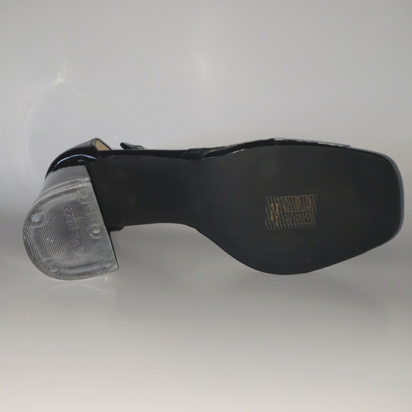 LARA CHUNKY TRANSPARENT HEEL - Picture 2 of 2